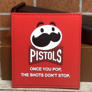 Tactical PVC Patch, Morale Pistols Gun, Hook Backed Military Funny Meme Patch